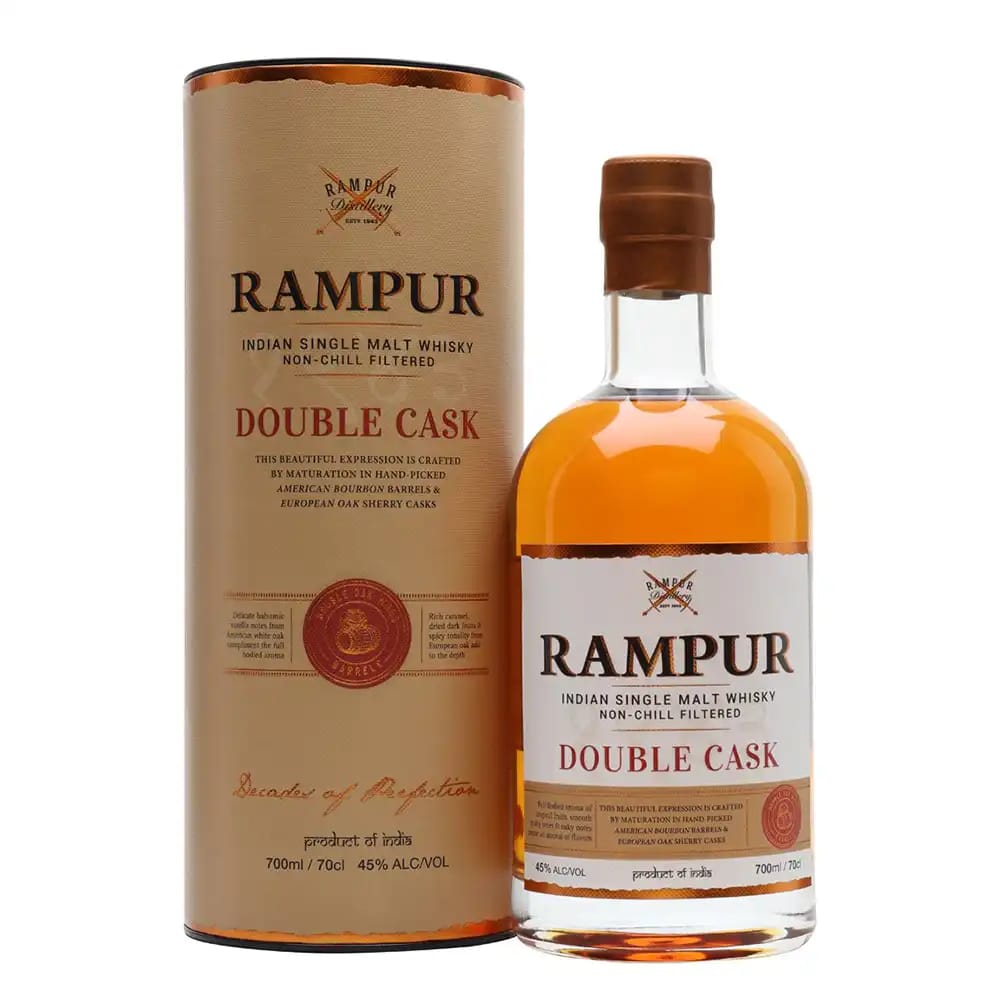 RAMPUR Double Cask Single Malt Whisky