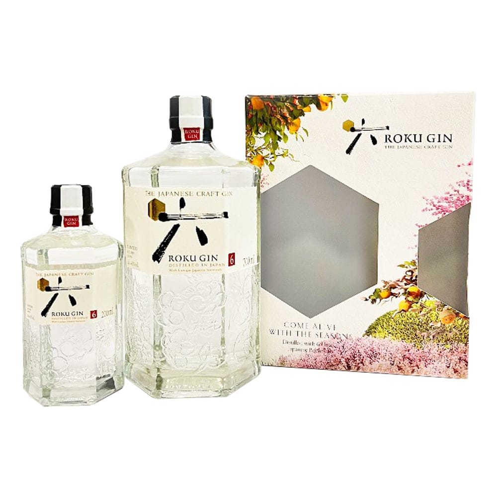 ROKU GIN WITH MINIATURE SET2