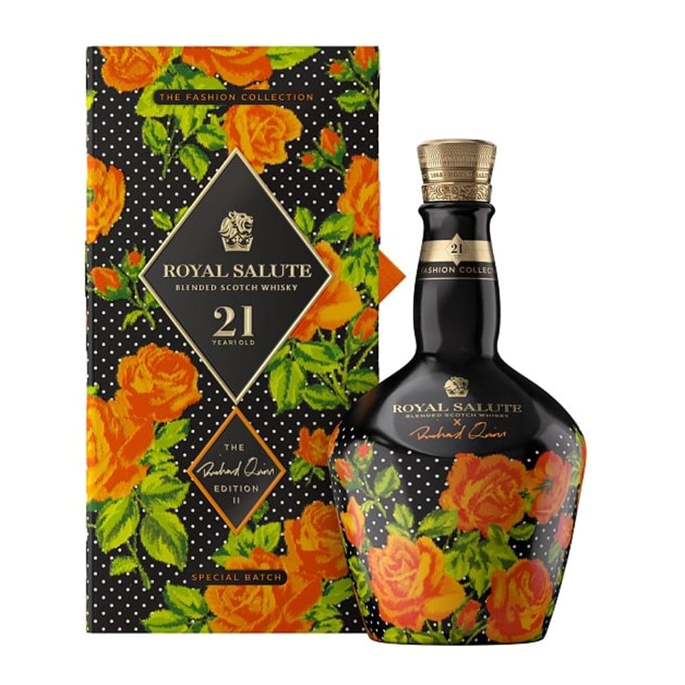 ROYAL SALUTE 21 Year Old Richard Quinn Roses Edition II