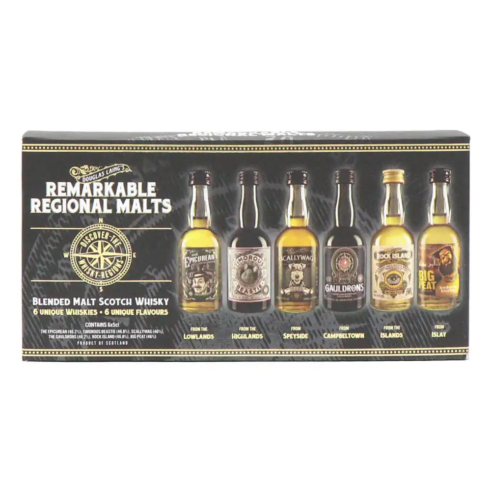 Remarkable Regional Malts Miniature Gift Pack