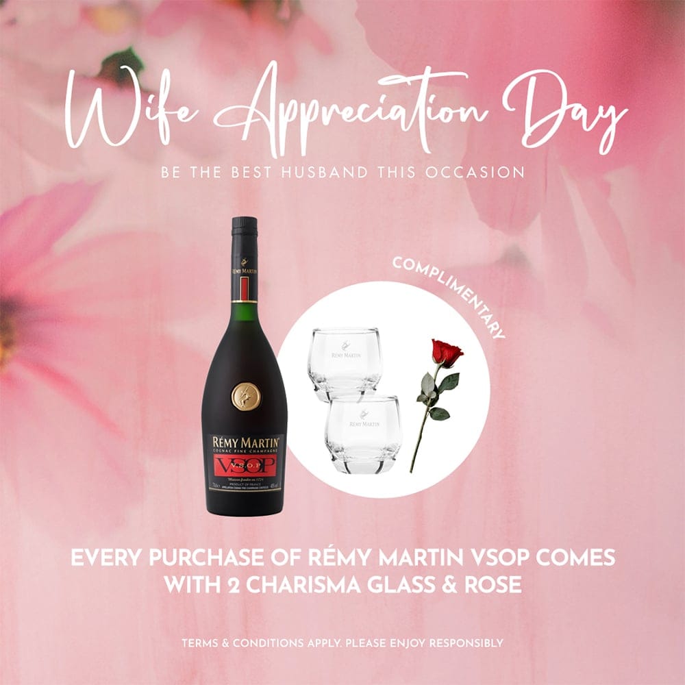 Remy Martin VSOP with Glass