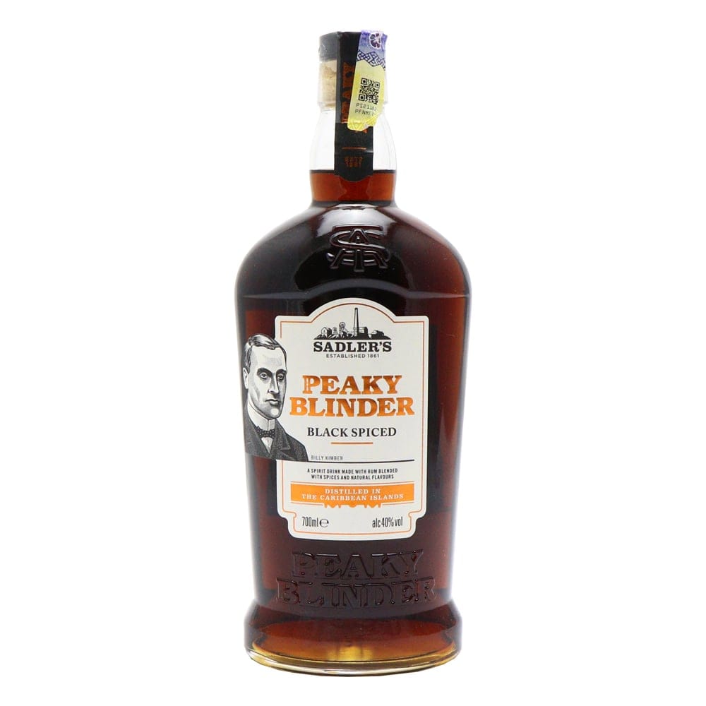 SADLER'S Peaky Blinder Black Spiced Rum - Billy Kimber