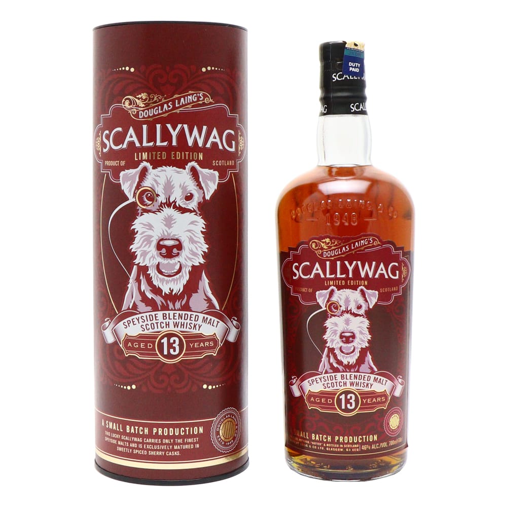 SCALLYWAG Speyside 13 Year Old Limited Edition Blended Malt Scotch Whisky