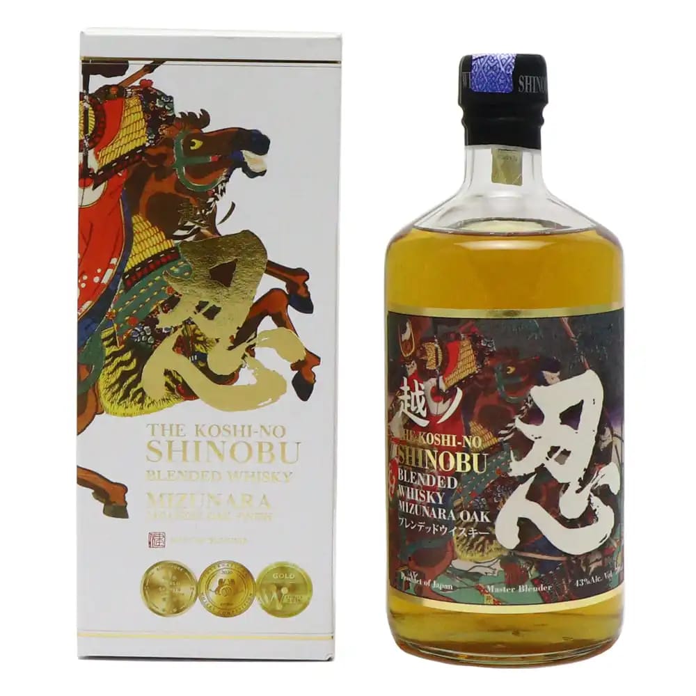 SHINOBU Blended Whisky Mizunara oak