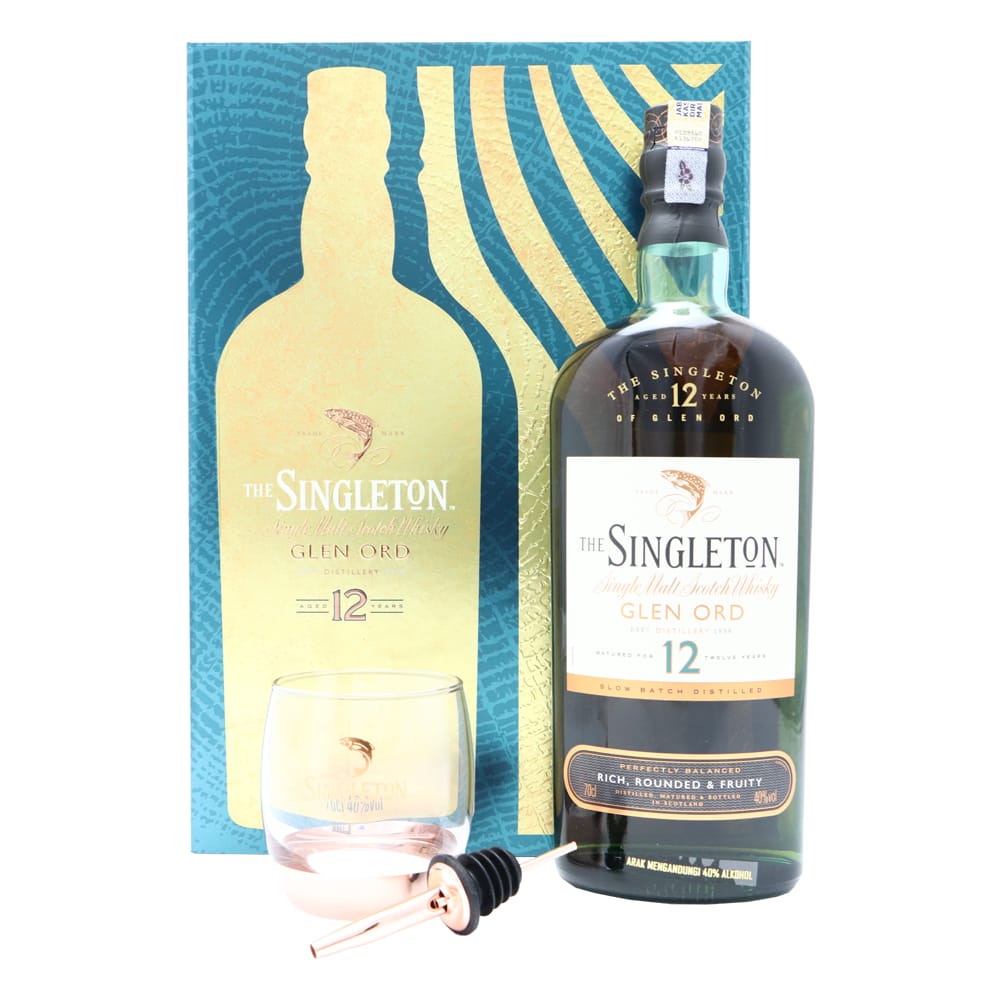 SINGLETON Glen Ord 12 Year Old, 2018 Festive Gift Pack 3