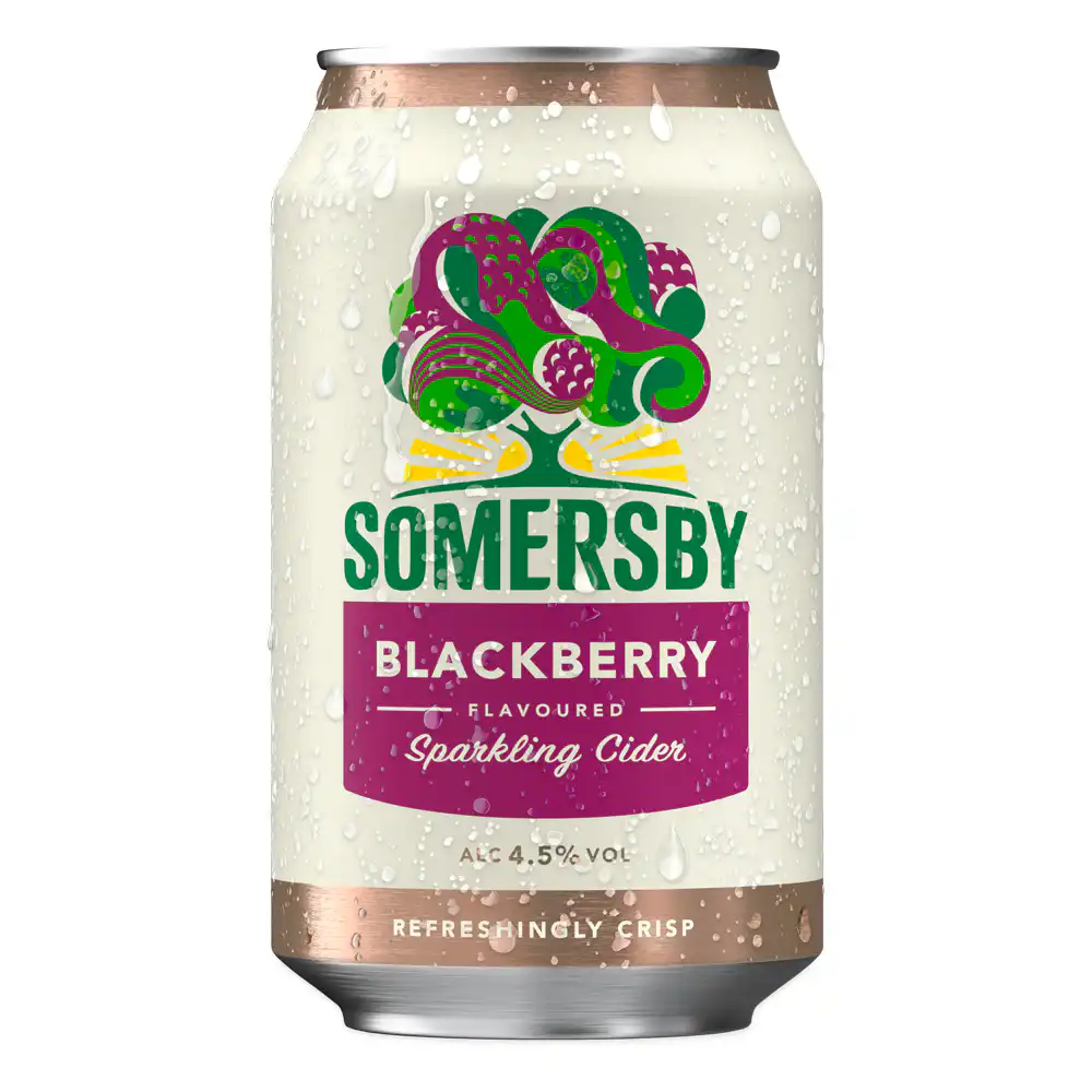 SOMERSBY Blackberry Cider Can (320ml x 24) 2