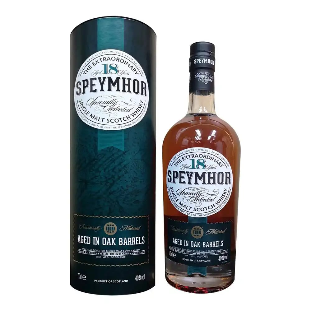 SPEYMHOR 18 Year Old Aged In Oak Barrels
