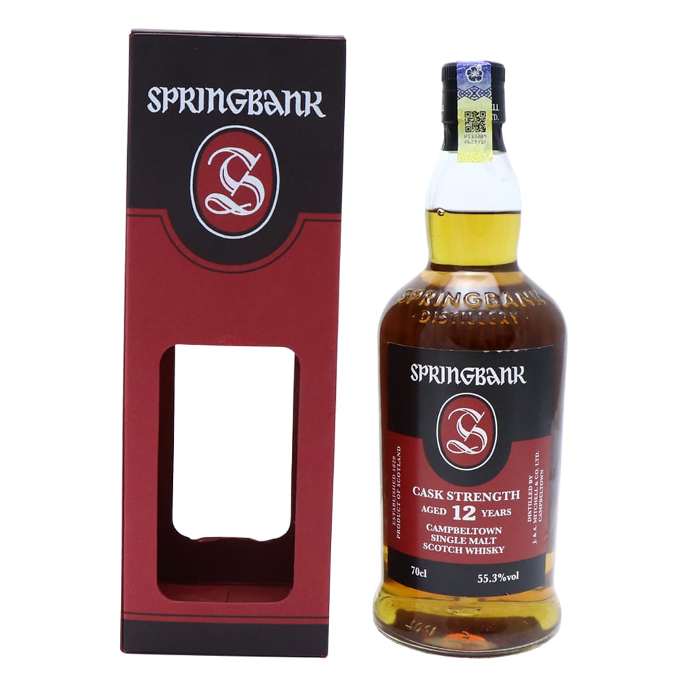 SPRINGBANK 12 Year Old Cask Strength (55.3%)
