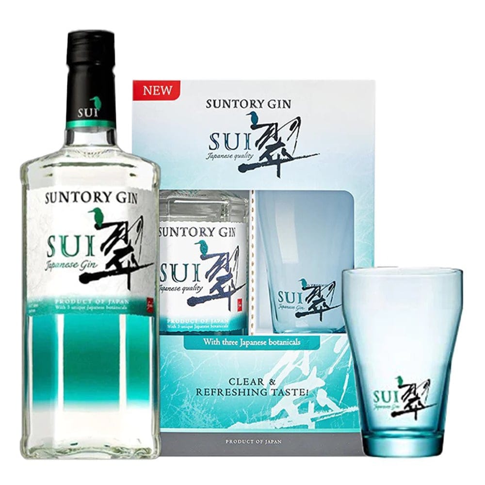 SUNTORY Sui Gin with Glass Gift Set