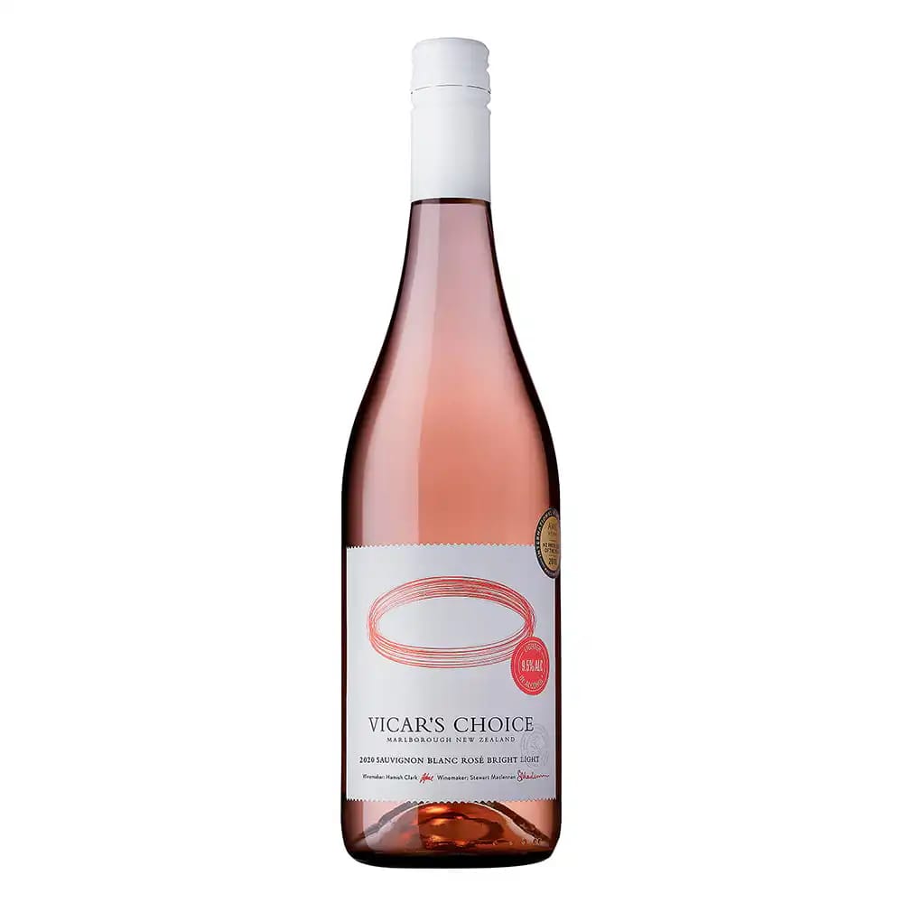 Saint Clair Vicar’s Choice Sauvignon Blanc Rosé Bright Light