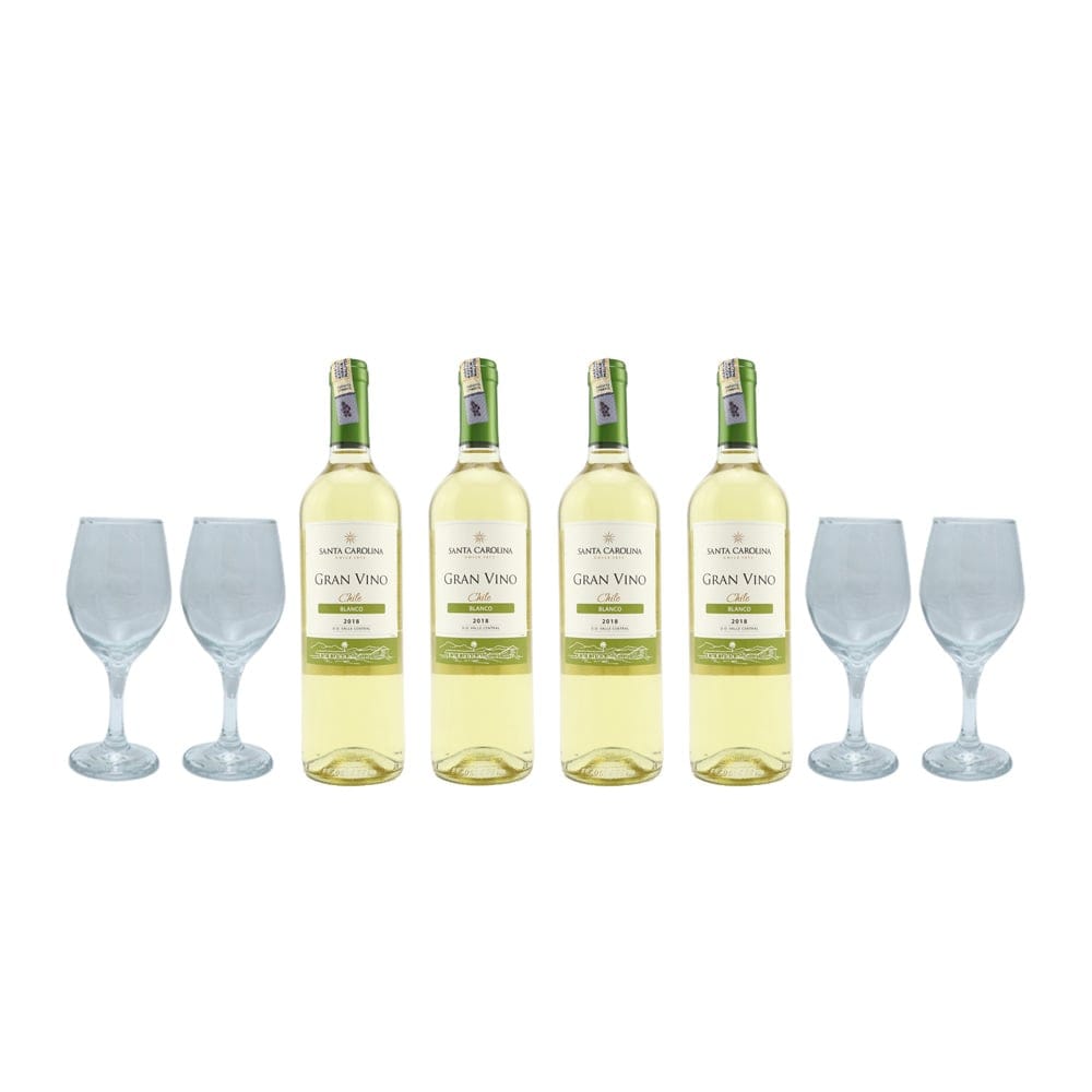 Santa Carolina Gran Vino Blanco Bundle Set
