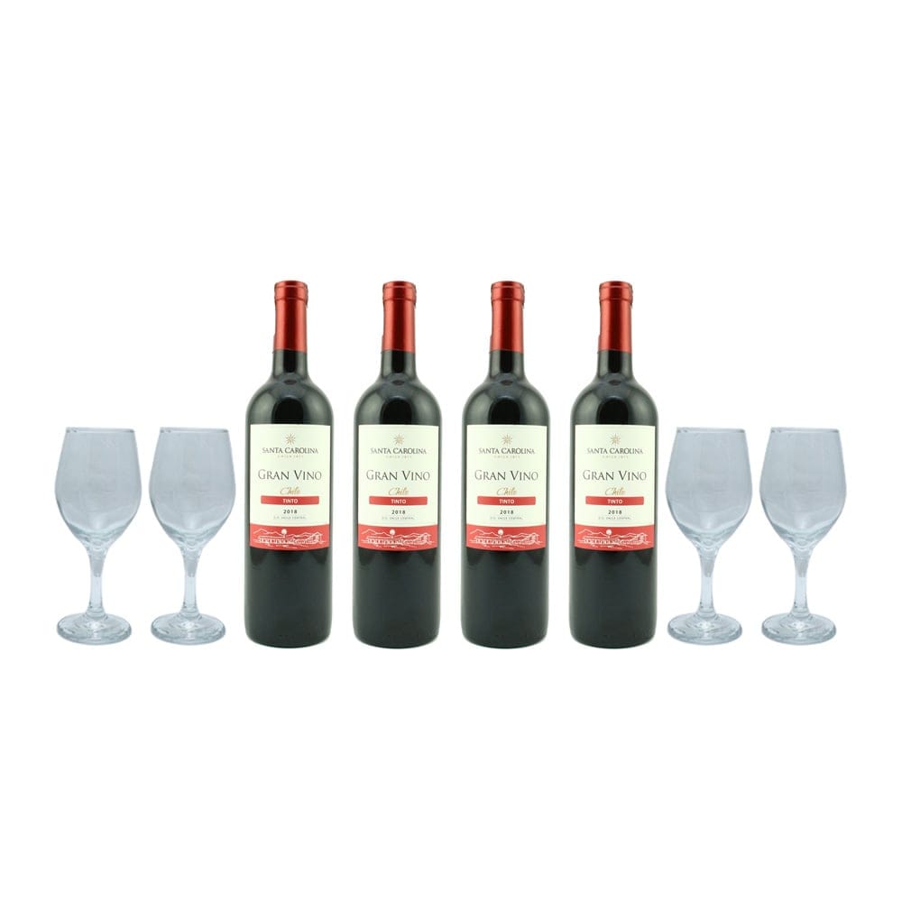 Santa Carolina Gran Vino Tinto Bundle Set