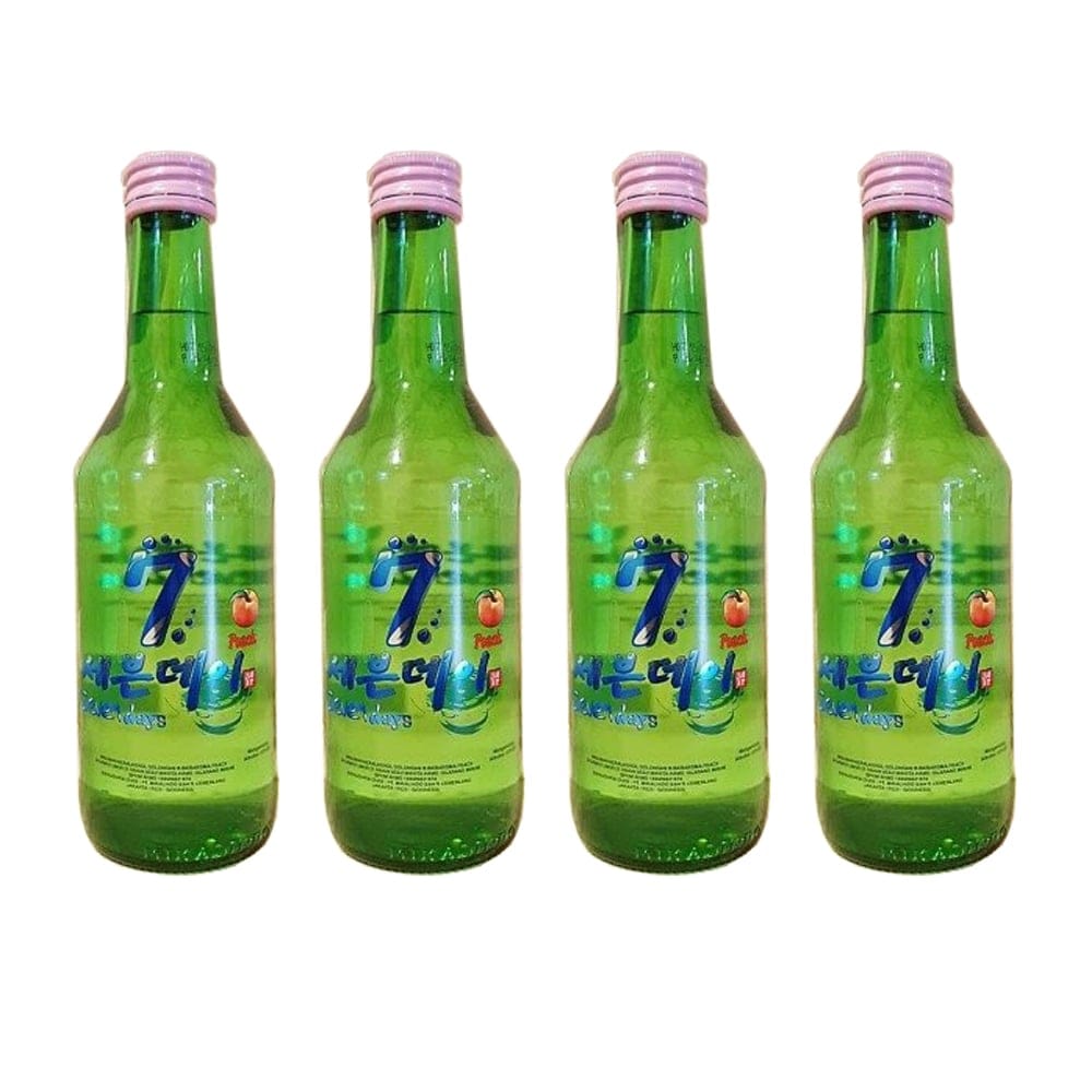 Seven Days Peach Soju ( 4 in 1 ) Set