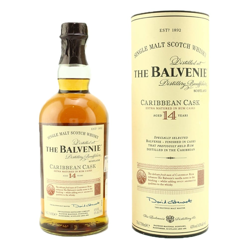 THE BALVENIE 14 Year Old Caribbean Cask
