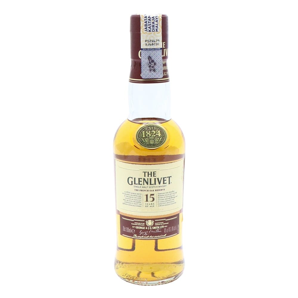 THE GLENLIVET 15 Year Old French Oak Reserve 20cl