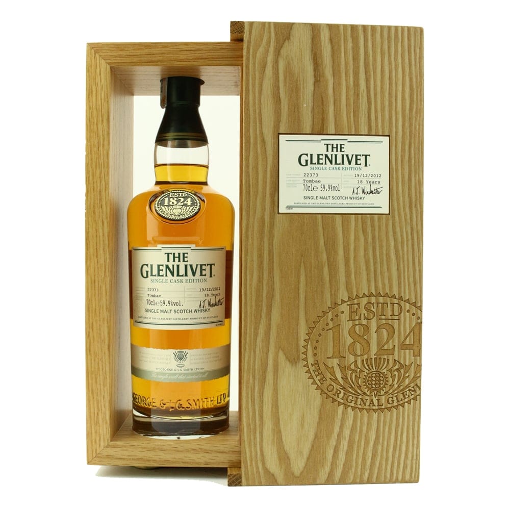 THE GLENLIVET 18 YEAR OLD TOMBAE SINGLE CASK EDITION