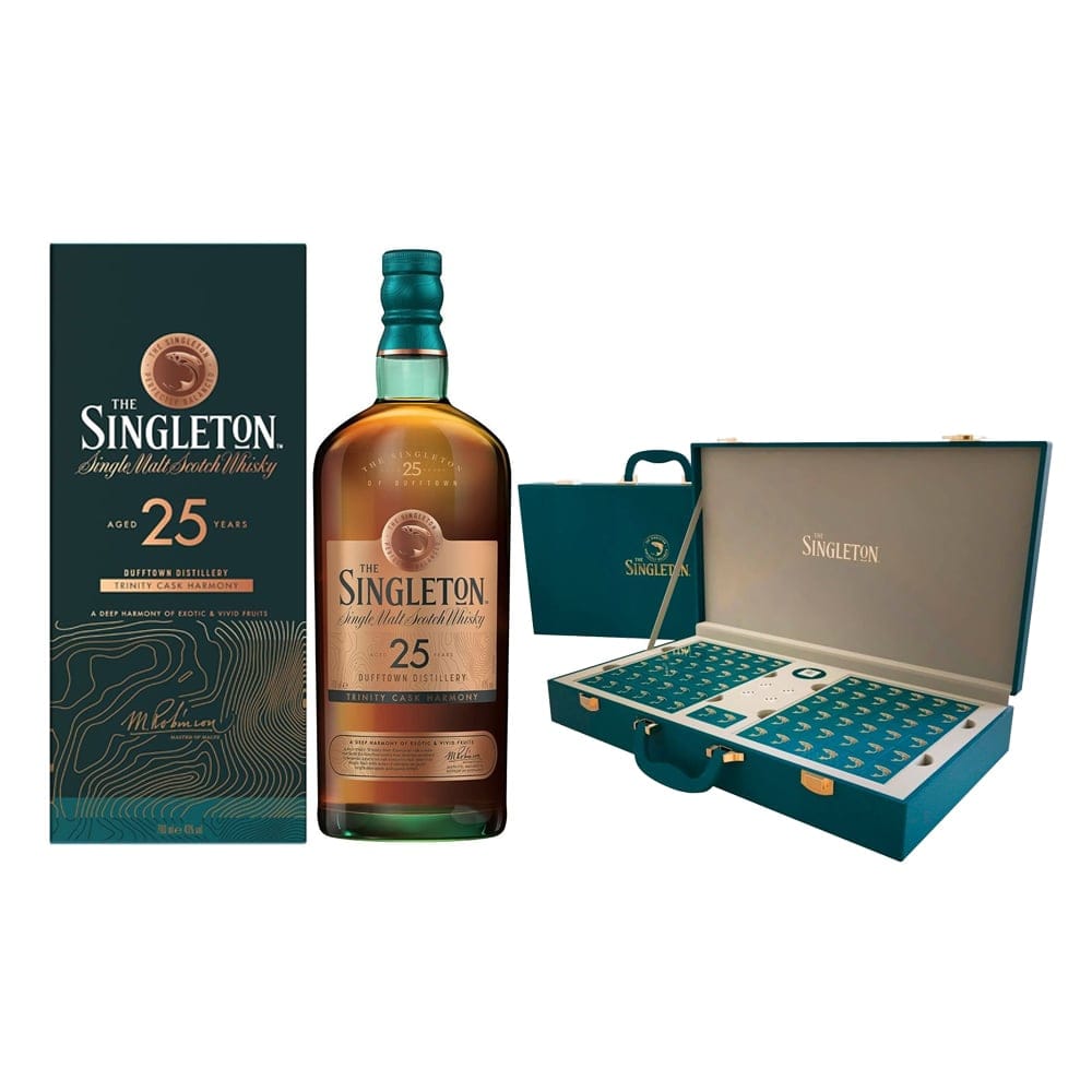THE SINGELTON Of Dufftown 25 Year Old With Mahjong Set