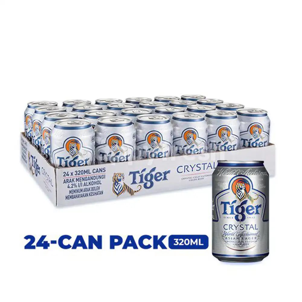 TIGER Crystal (320ml x 24)