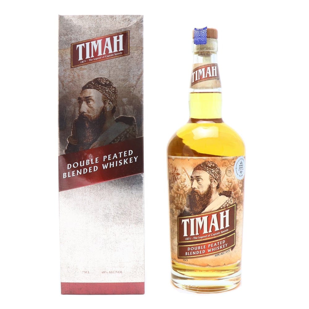 TIMAH DOUBLE PEATED BLENDED WHISKY