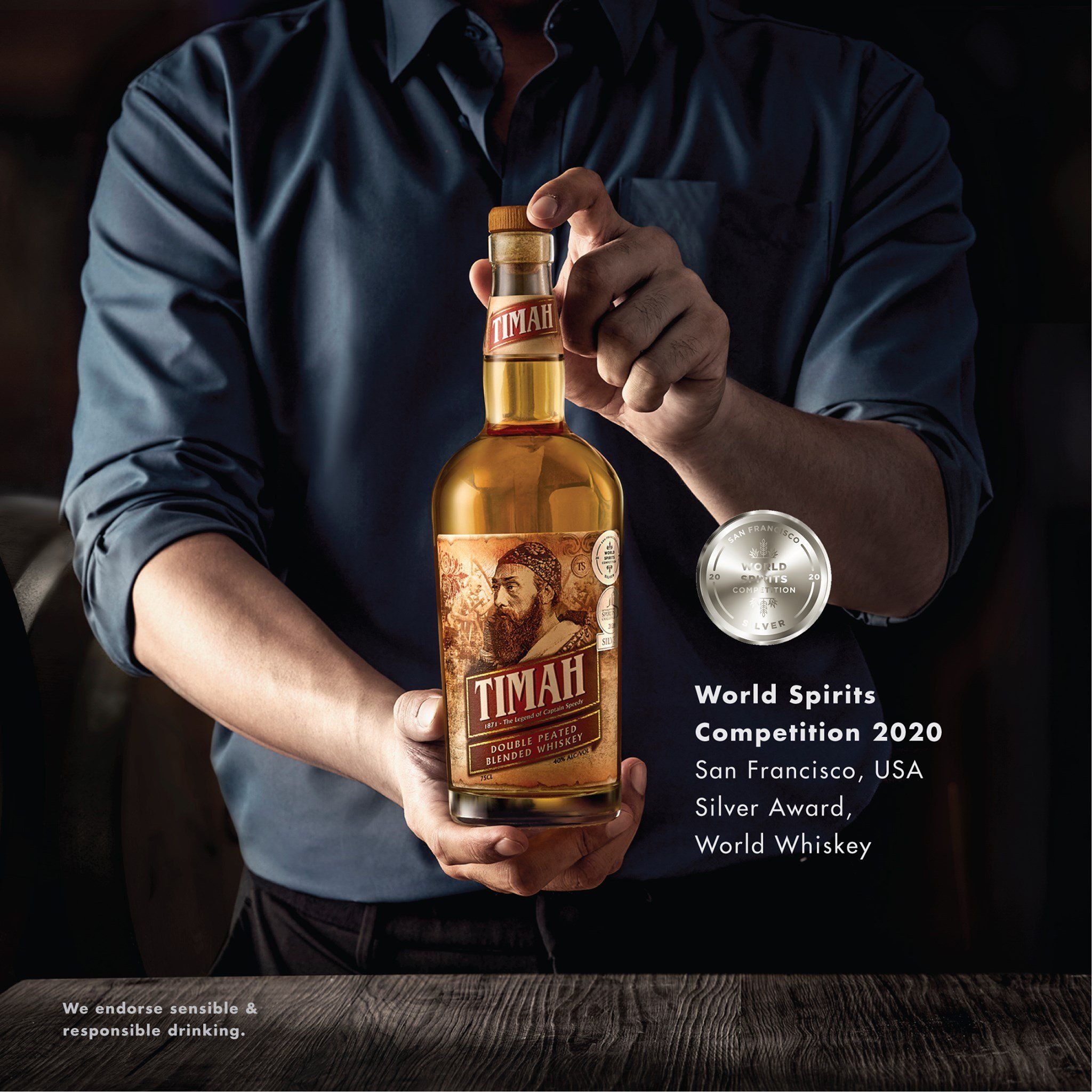 TIMAH Double Peated Blended Whiskey 1