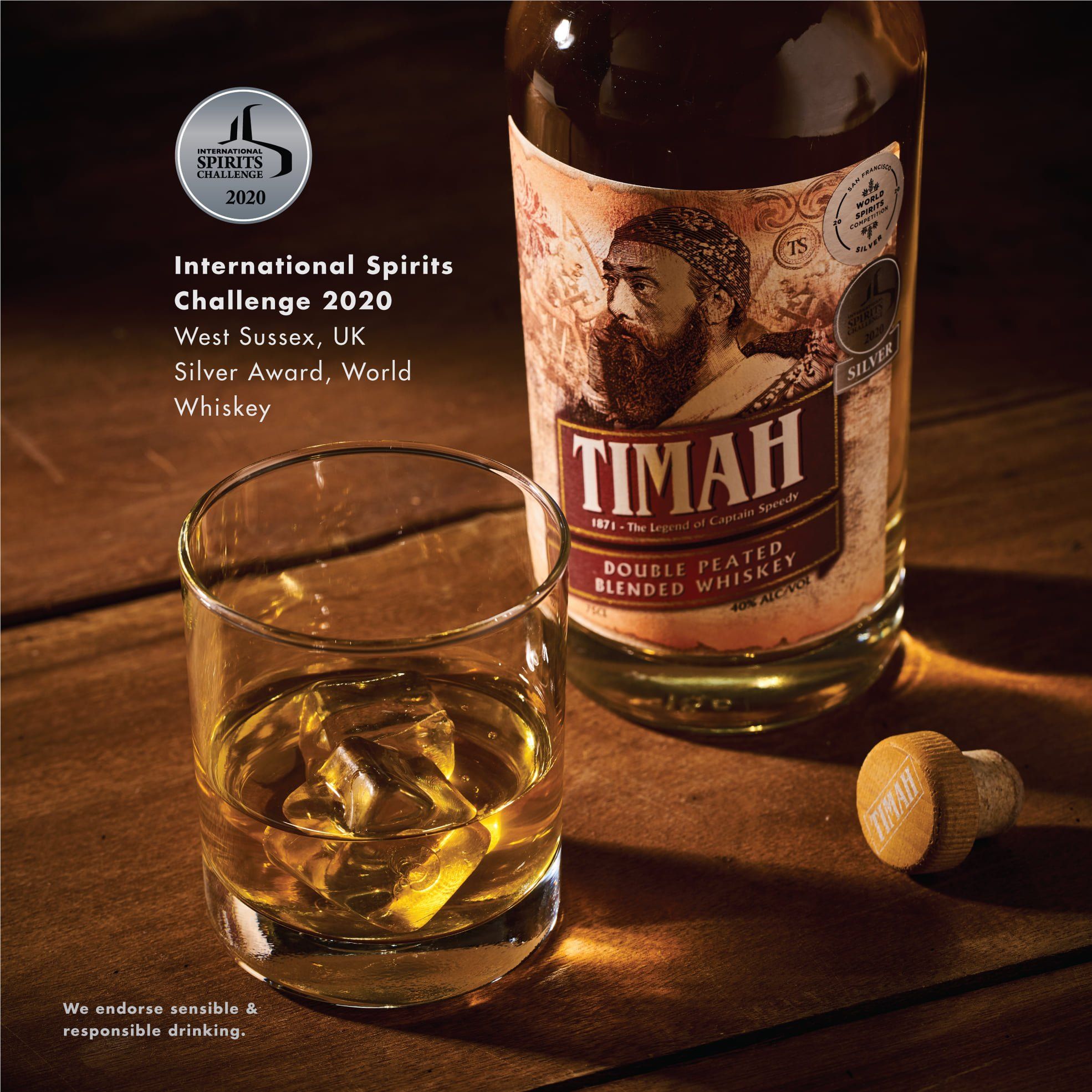 TIMAH Double Peated Blended Whiskey