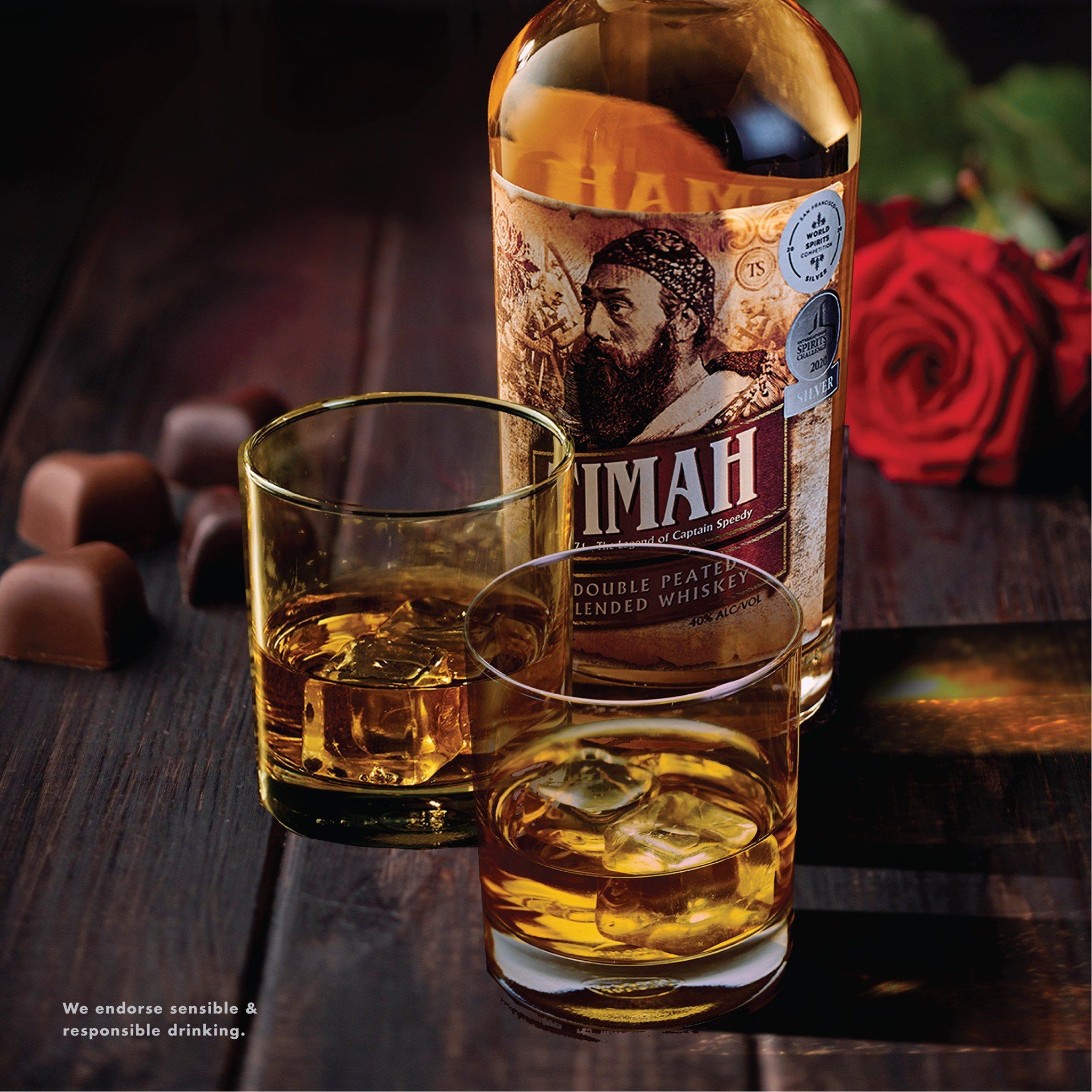 TIMAH Double Peated Blended Whiskey