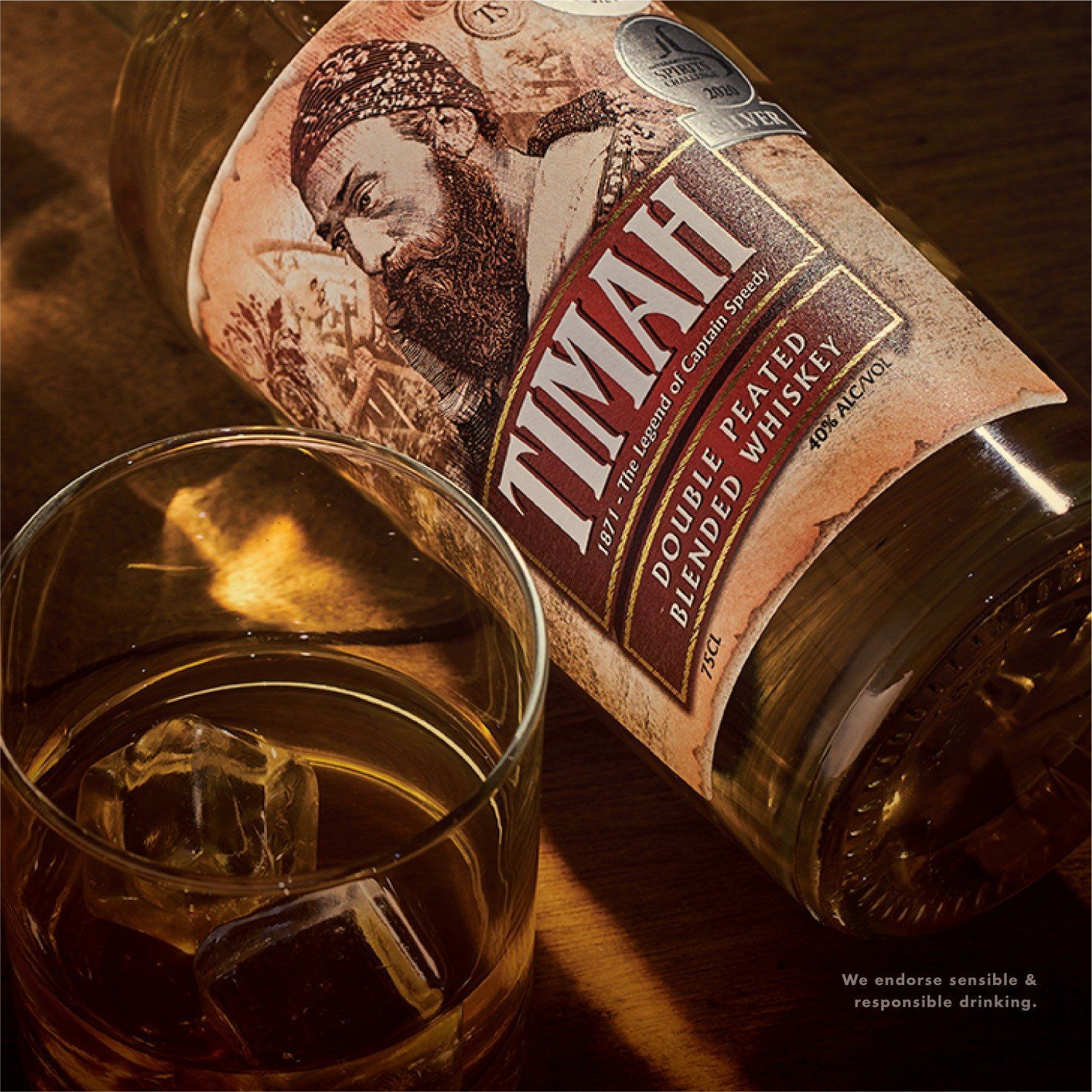 TIMAH Double Peated Blended Whiskey