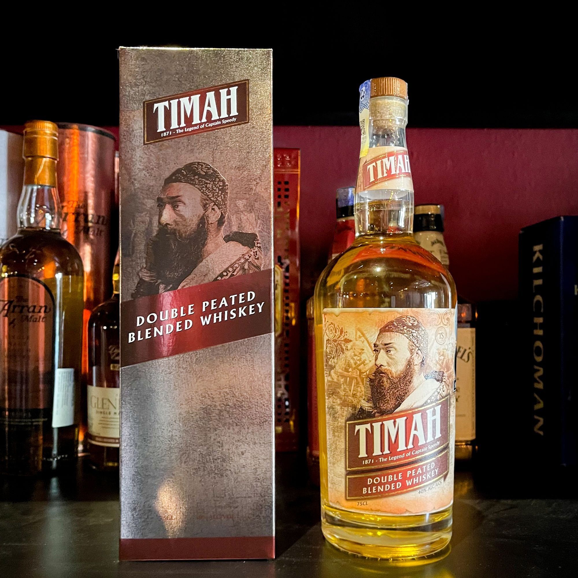 Timah Whisky Bottle