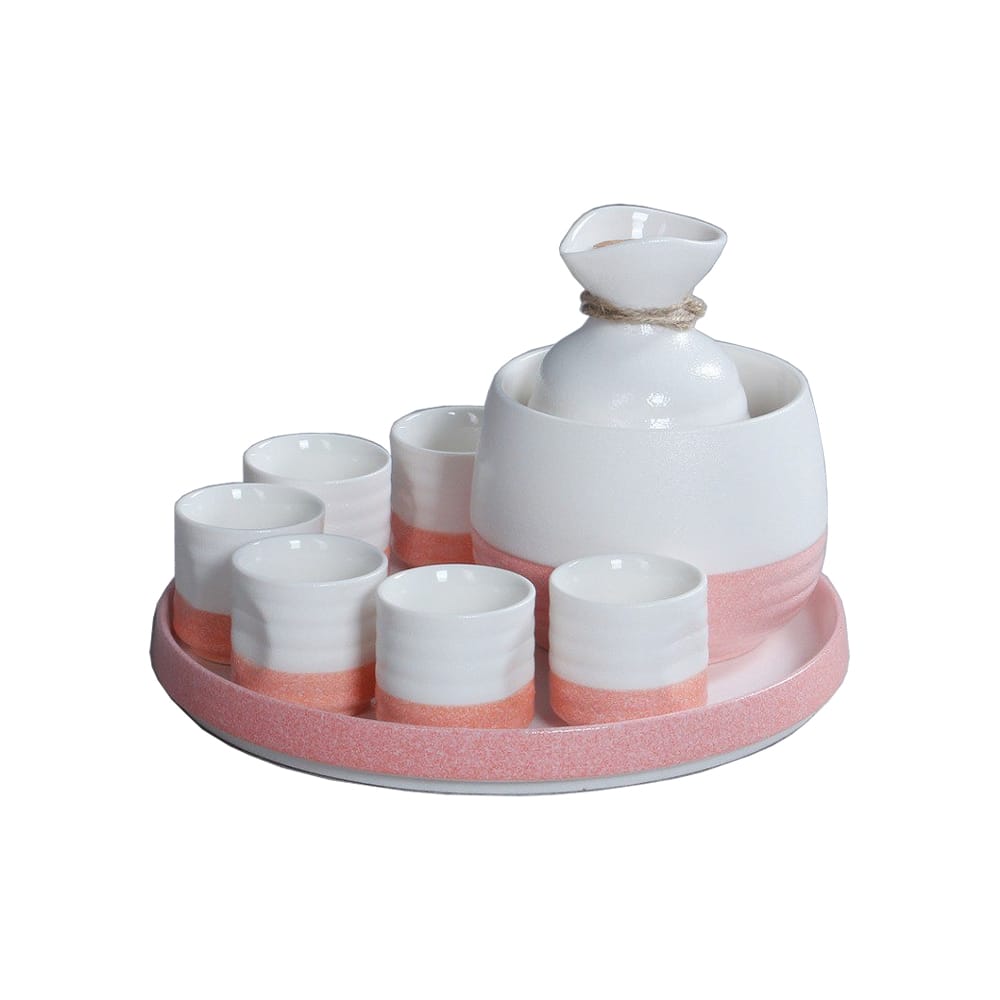 TOKURI Set With Warmer And Tray