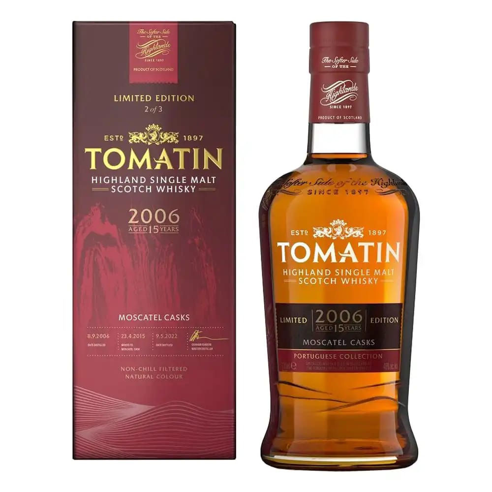 TOMATIN 15 Year Old 2006 The Moscatel Edition Portuguese Collection