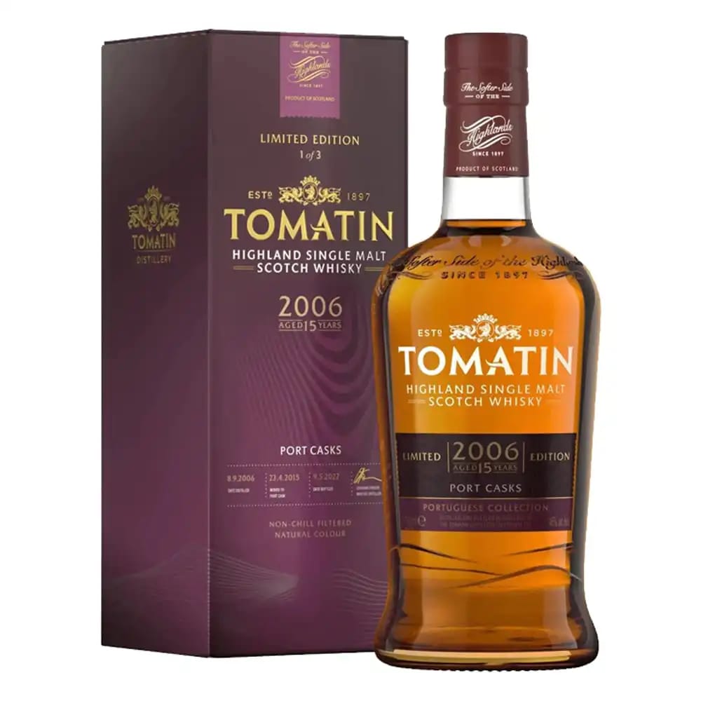 TOMATIN 15 Year Old 2006 The Port Edition Portuguese Collection