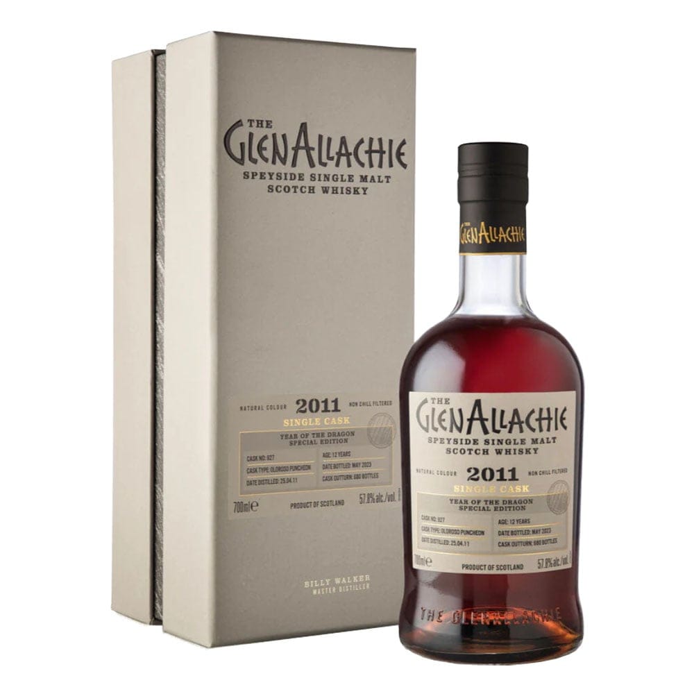 The GLENALLACHIE 2011 Aged 12 Years Oloroso Puncheon