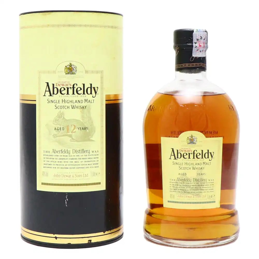 The Heart of Dewar's Aberfeldy Single Malt Aged 12 Year Old
