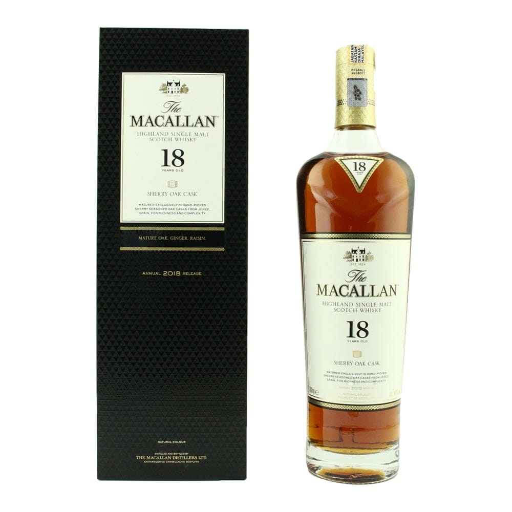 The Macallan 18 Year Old Sherry Oak 2018 Released