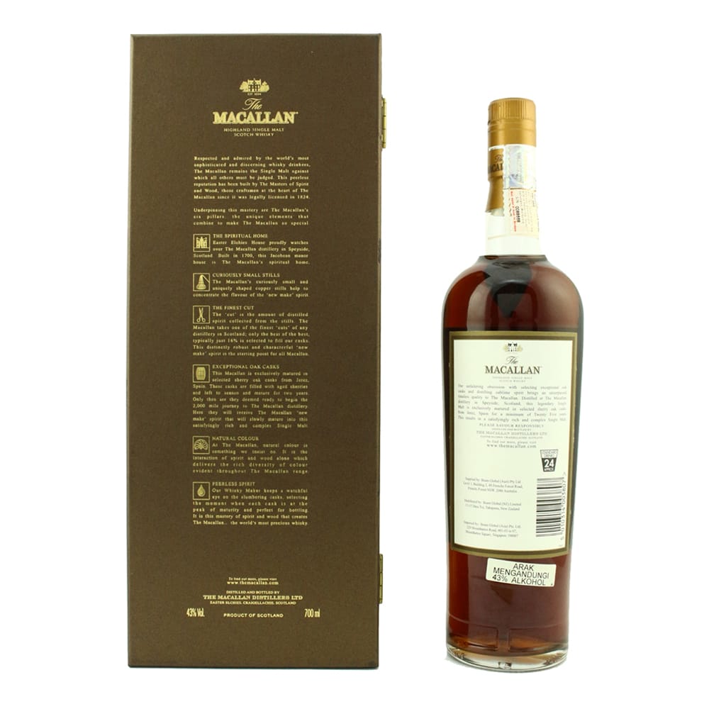 The Macallan 25 Year Old Sherry Oak 1990-2000 Release