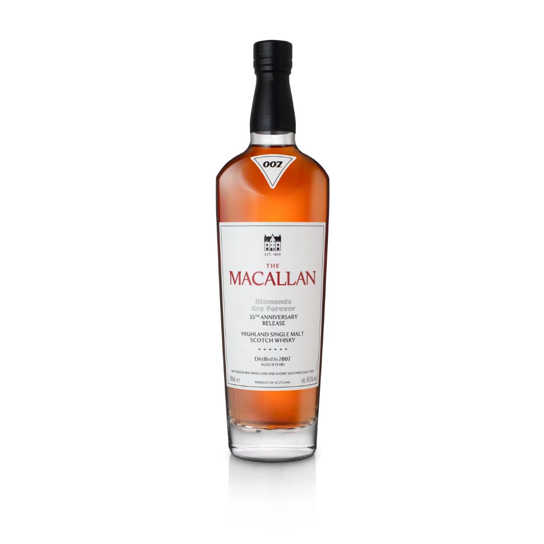 The Macallan Diamonds Are Forever 55th Anniversary Release 45.5% 700ml Bottle