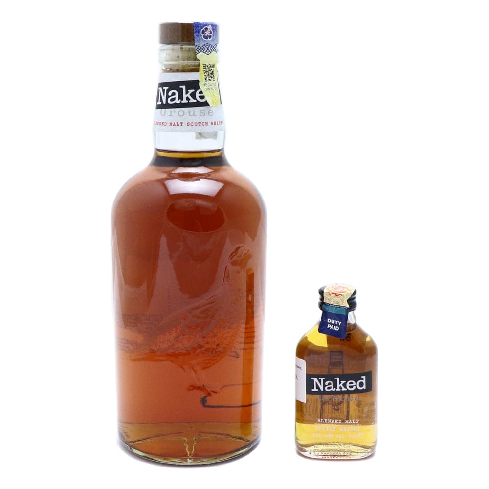 The NAKED GROUSE With Miniature