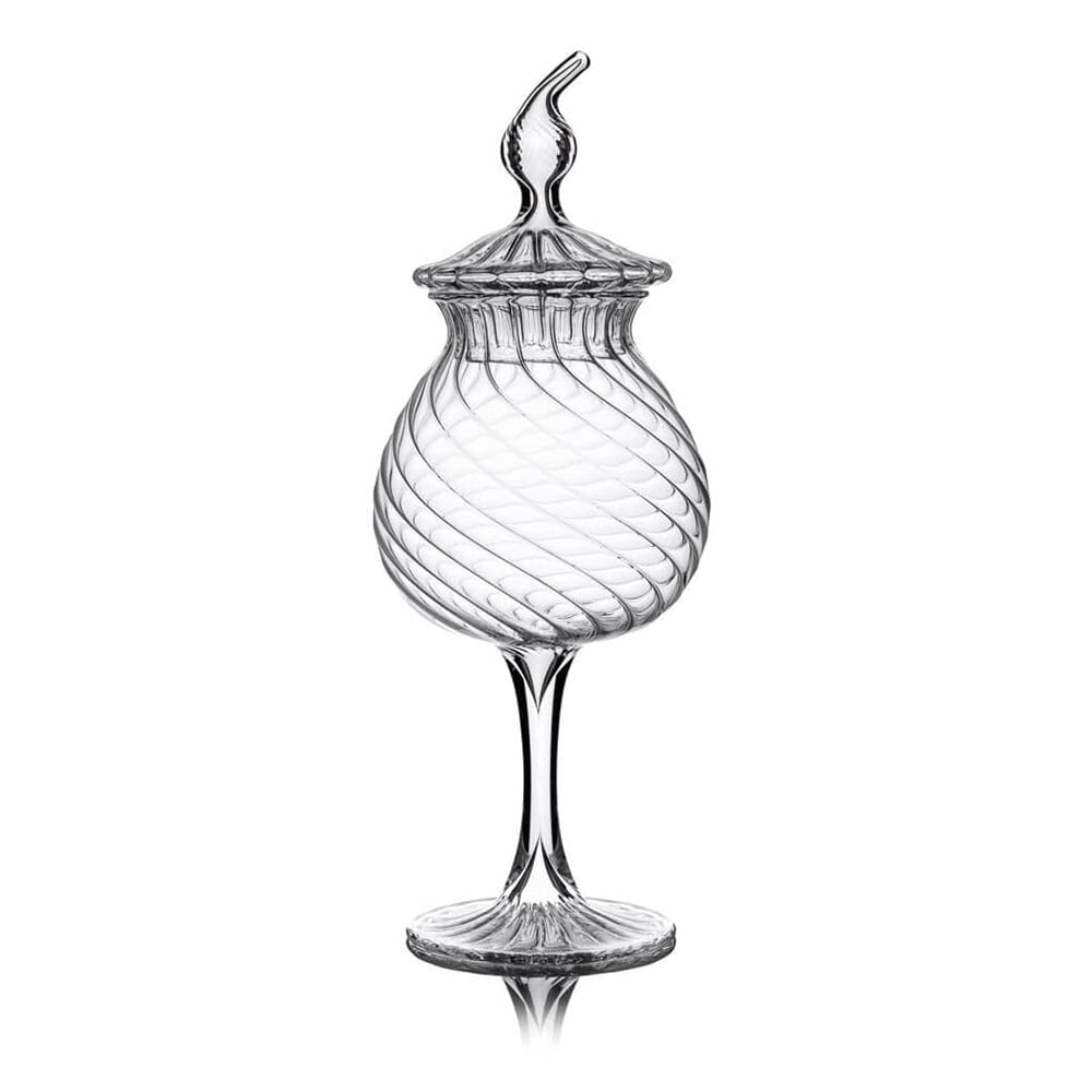 Twisted Onion Glass Handmade 2