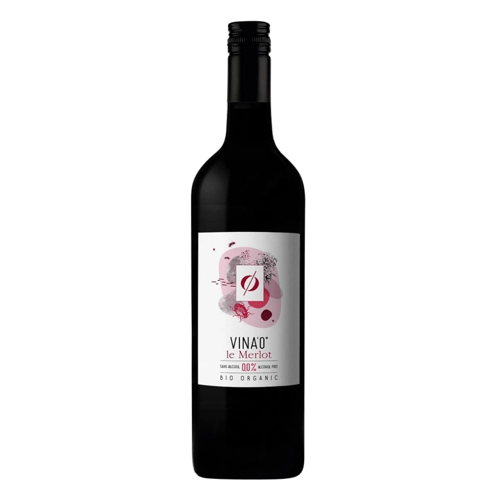 VINA’0° Le Merlot Organic Alcohol Removed Wine