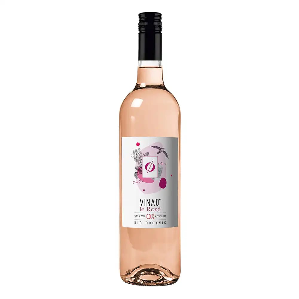 VINA’0° Le Rose Organic Alcohol Removed Wine