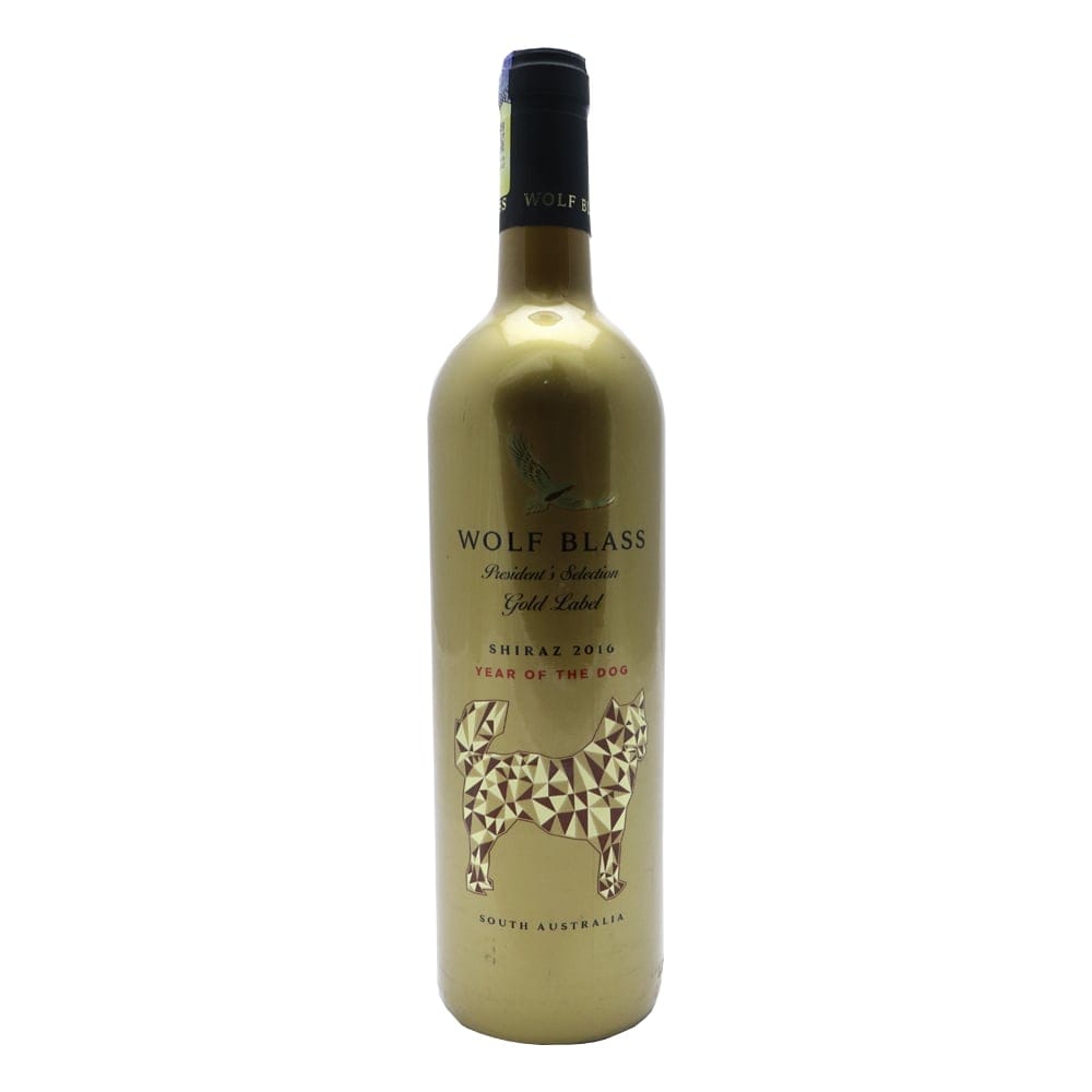 WOLF BLASS Gold Label Shiraz Year of Dog 2