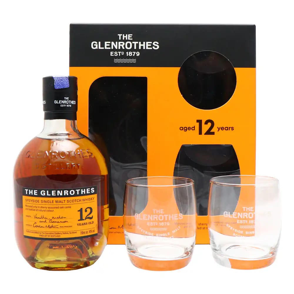 GLENROTHES 12 Year Old Soleo Collection Gift Set