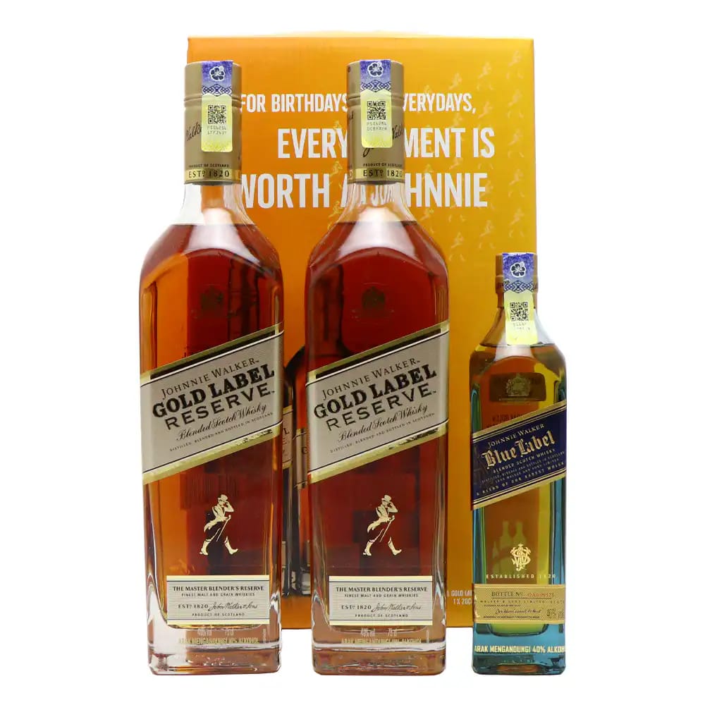 JOHNNIE WALKER GOLD Label Combo
