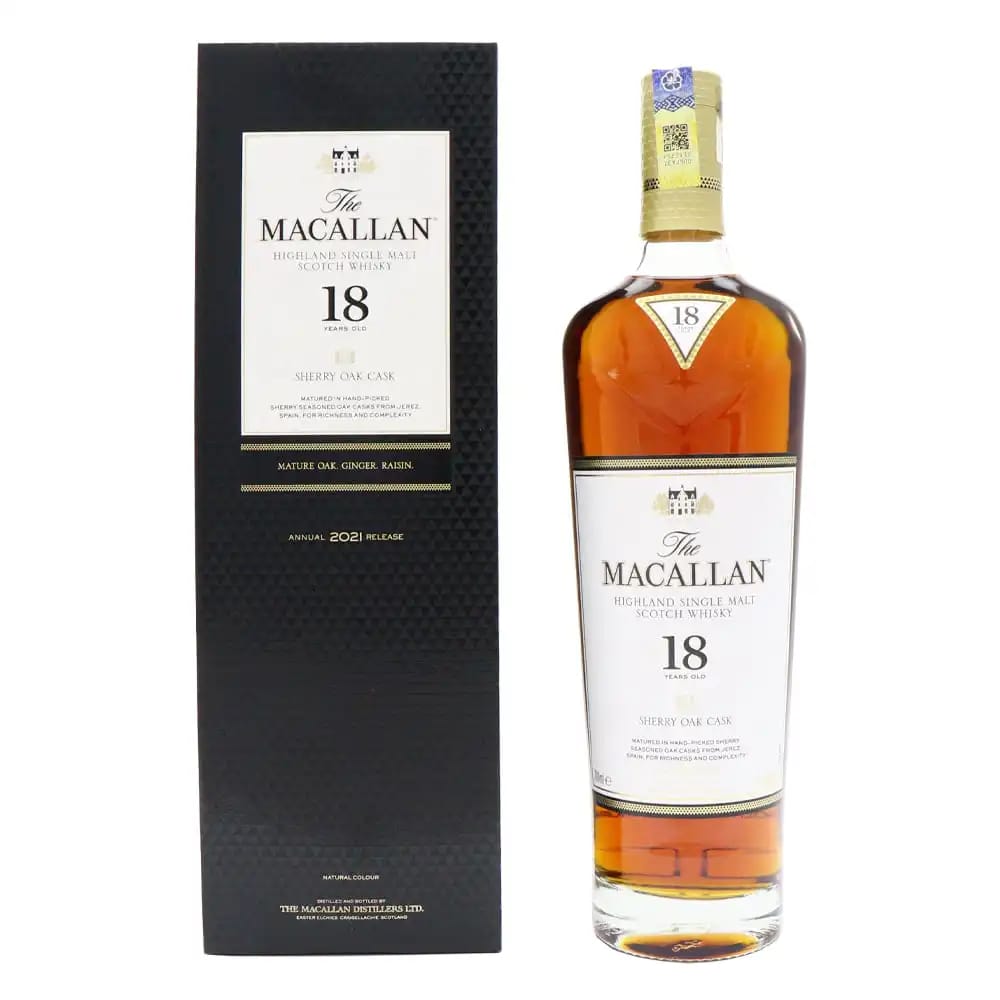 MACALLAN 18 Year Old Sherry Oak 2021 Released