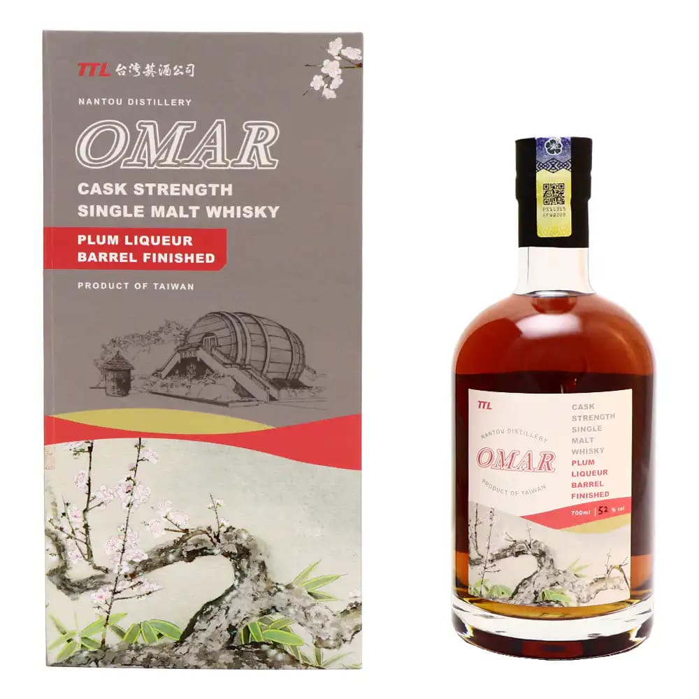 OMAR Cask Strength Plum Liqueuer Finish