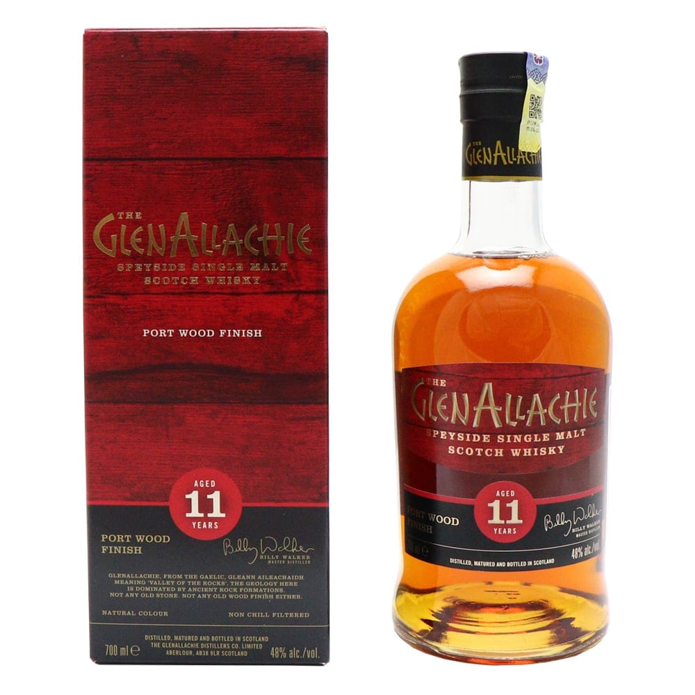 GLENALLACHIE 11 Year Old PORT WOOD FINISH