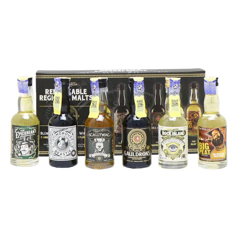 Remarkable Regional Malts Miniature Gift Pack