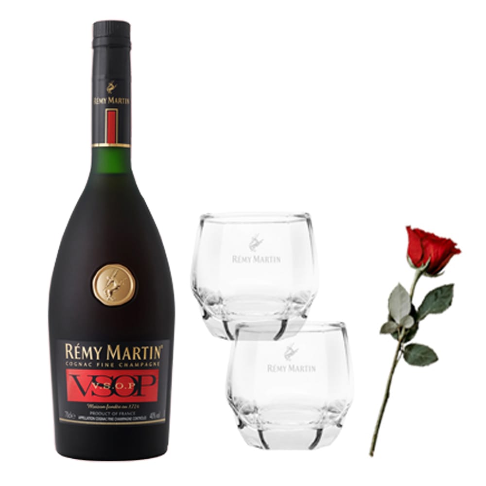 Remy Martin VSOP with Glass