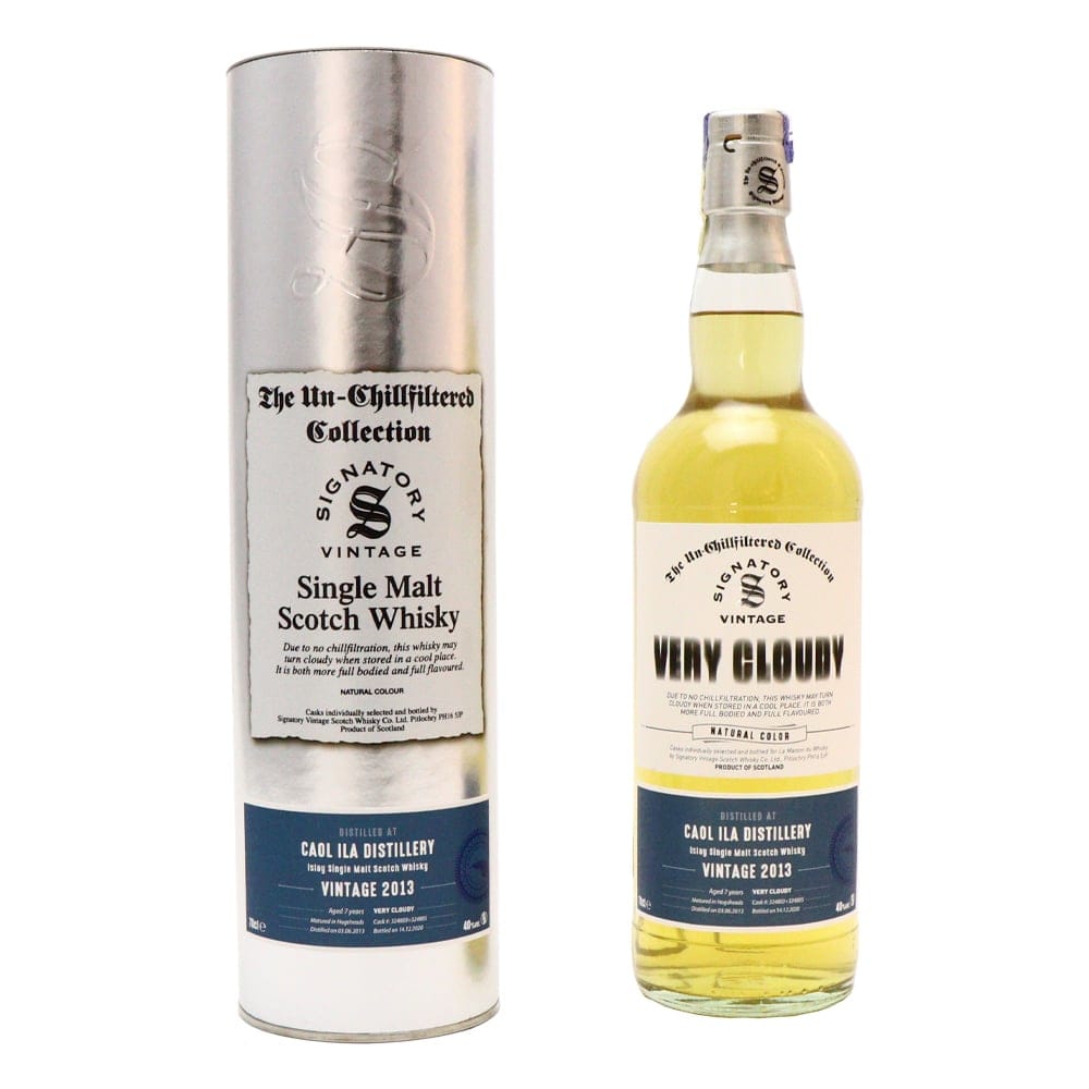CAOL ILA 2013 Very Cloudy Signatory Vintage