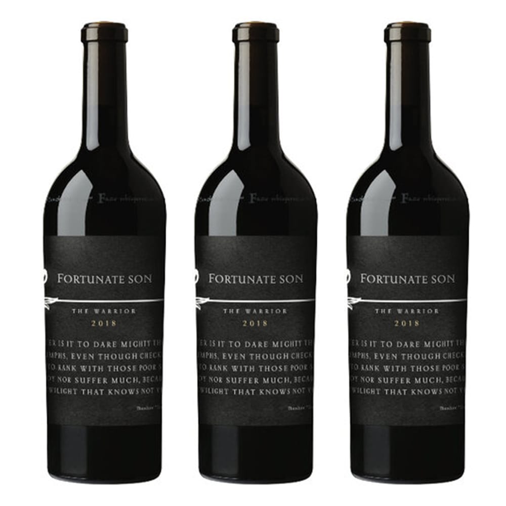 Fortunate Son THE WARRIOR 2019 ( case of 3 )